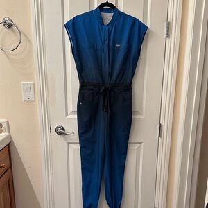 Figs Navy Blue Jumpsuit Scrubs
